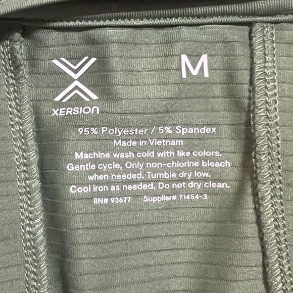 Xersion Women Performance Crew Neck Short Sleeve T-Shirt Harbor Green Medium NWT - Picture 5 of 6